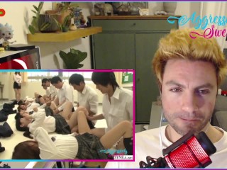 Japanese_Classroom Sex Education Teacher Directs Students REACTION