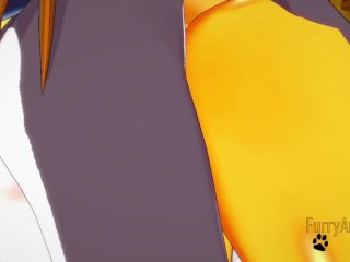 Digimon Hentai - Taomon & Grey Fox HardSex