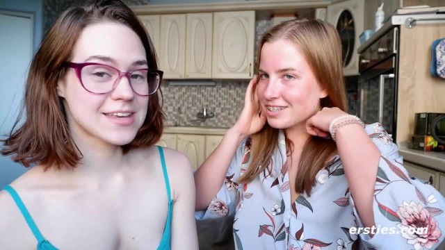 Rita Makes Her First Lesbian Video