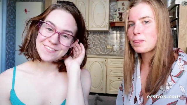 Rita Makes Her First Lesbian Video