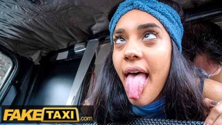 Capri Lmonde A Fictitious Taxi Driver Lowers Her Sexy Booty Onto A Large Thick Cock