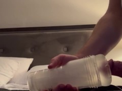 Getting Loud While Fucking a Fleshlight