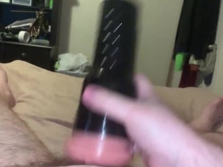 Hairy Big Boy Virgin_Moans & Groans With His New_Toy
