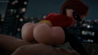 Redhead Incredibles Fpsblyck Helen Parr Cowgirl Big Ass
