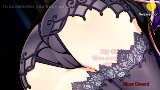 Breathplay Facesitting Genshin Impact Hentai JOI Lisa's Special Training Session Session 2 Hentai JOI Lisa's Special