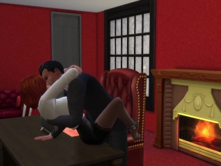 Mega Sims- Wife Cheats on husband with his boss and Co-Workers (Sims_4)