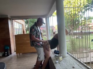 Girl Getting Fucked Outside In Public