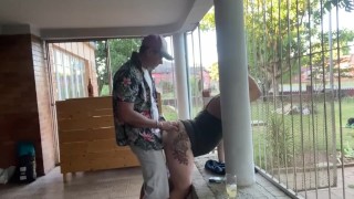 Outside In Public A Girl Gets Fucked