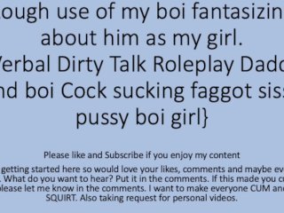 Daddy Uses His Step Son Rough Like A Girl. Roleplay, Fantasy, Verbal, Dirty Talk