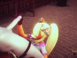 Crash Bandicoot HentaiFurry - Coco Handjob