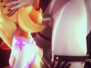 Crash Bandicoot Hentai_Furry - Coco Blowjob