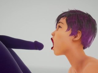3D Alien Monster Impregnates Earthly Beauty Wild Life