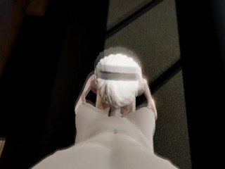 Nier Automata: The 2B is_out of control_and fucks me until cum