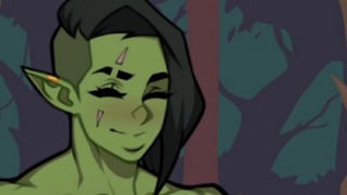 Anime Foxicube's Setting Down With A Hot Orc Girl Ep 3 Orc Waifu