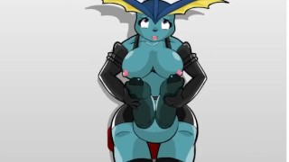 Animation Mega Cock Growth Of Drgnalexia Crystal