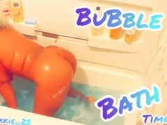 Bubble Butt Ebony (🛀Bathe Scene💦)