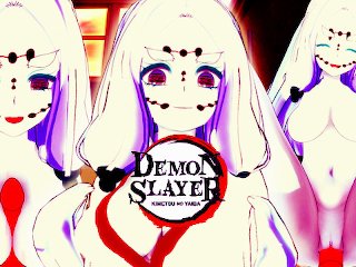 Demon Slayer Spider Demon (Mother) Fucks With Tanjiro Kamado Hentai 3D Uncensored