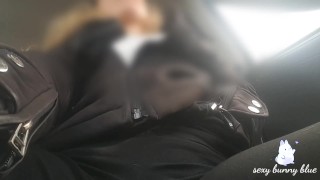 Moaning Moaning Orgasm In A Public Car By A Real MILF During A Work Break