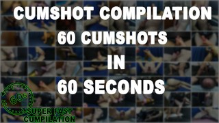 Close Up In 60 Seconds You'll Have Completed 60 Cumshots