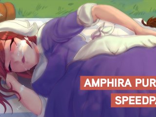 thanksgiving speed drawing amphira as a innocent