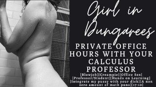 Oral Sex Calculus Professor's ASMR Private Office Hours