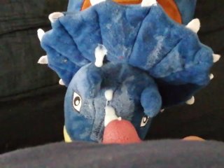 Blue Triceratops Fun#7