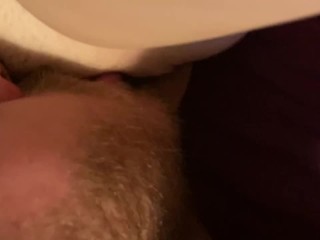 Nerdy wife with trimmed hairy pussy_making sex video with big_dick husband
