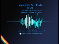 Impregnate me! | Erotic Audio for Men | Mpreg | Anal | BFE