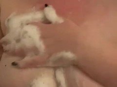 Soapy shower fun