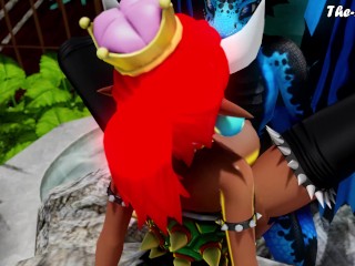 Bowsette Feasts_On A Dragon - Second Life 4K
