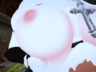 Horny NUN wants you TO FILL HER WITH SINS - VRChat / VTuber_(FREE Patreon Exclusive Video) uwu