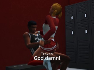 Mega Sims- Cheerleaders get fucked by football players and coach.(Sims 4)