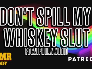 Don't Spill Daddy's_Drink You Coffee Table Slut - Forniphilia Kink Audio