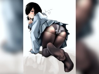 Hentai Feet JOI Try notto cum challenge 2D feet compilation Cum_countdown Fap to the beat