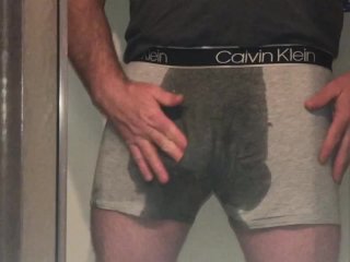 Cumming And Pissing In My Underwear, Then Cumming Again Right After Because I Was So Horny