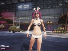 BGMI PUBG Mobile MVP animation Sexy Bunny Swimsuit