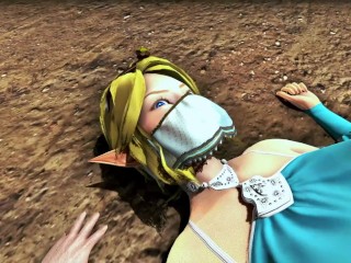 zelda breath of the wild: The desert gives warm caresses 
