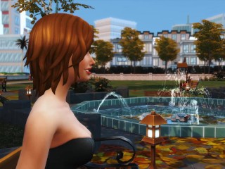 Mega Sims- Cheating wife fucks strangers in_public (Sims 4)
