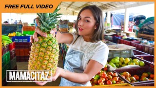 Lorena Castro Mamacitaz's Big Booty Latina Is Prepared For An Amazing Oiled Pussy Banging Full Scene