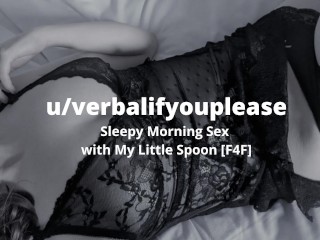 Sleepy Morning Sexwith My Little Spoon (Call Me Daddy) [British Lesbian Audio]