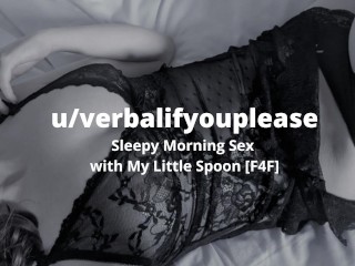 Sleepy Morning Sex with My Little Spoon (Call_Me Daddy)[British Lesbian Audio]