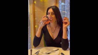I Invited My Stepmom To A Restaurant And Was Rewarded With Some Interesting Sex POV