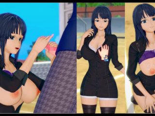【エロゲーコイカツ！】ワンピース(One Piece) ロビン3Dcg巨乳アニメ動画[Hentai Game Koikatsu! One Piece Robin(Anime 3Dcg Video)]