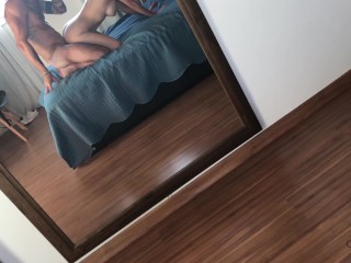 I squirted_with him doggystyle fucking me_and then I filmed him cum in my belly