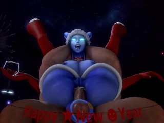 Draenei huge ass full nelson anal sex - Warcraft (noname55)