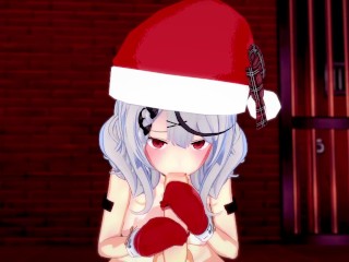 Hololive – Sakamata Chloe 3D Hentai [Christmas Special]
