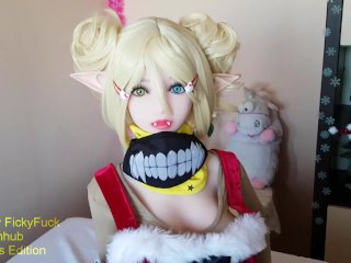 Himiko Toga (My Hero Academia Cosplay) Elf Verison Merry Xmas Colection Dulcet Doll Fucking Ver.1