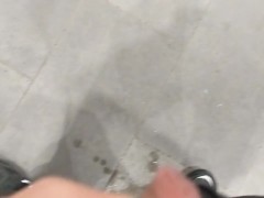 Public Toilet Piss on Floor and Walls Compilation