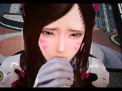 Playing With Sexy D.va♥ (FUCK and Juices below♥)(Sexy Dvaと遊ぶ♥)