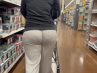 Wedgie Stuck InGiant Booty_At Walmart